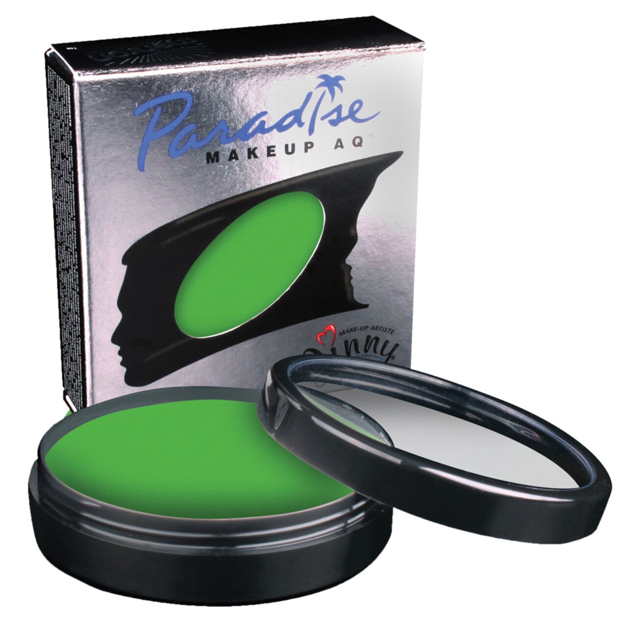 The Costume Center Zombie Green Unisex Adult Halloween Costume Stage Makeup - 1.4 oz.